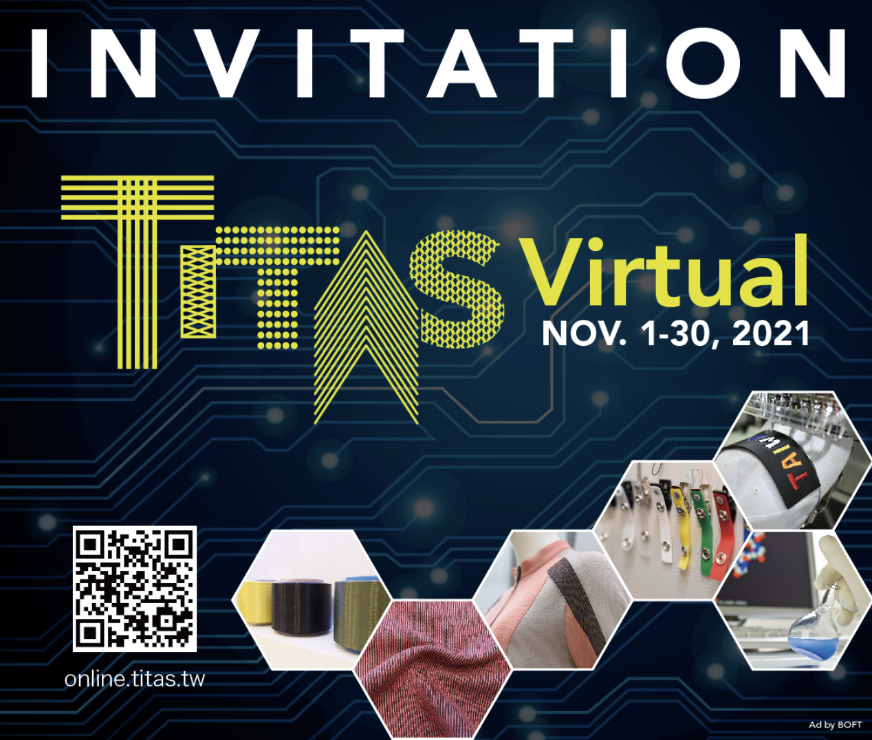2021 Taipei Innovative Textile Application Virtual Show